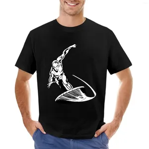 Polos masculinos Silver Surfer T-ShirtSilver 3 T-Shirt Meninos Animal Print Coreano Moda Mens Camisetas Engraçadas