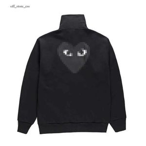 Kvinnors hoodies tröjor spela kommissionshoppare des Garcons brev pullover röd hjärta hoodie commes hoodie garcons hoodie ögon röda hjärtat hoodie mvuw oyqp 518