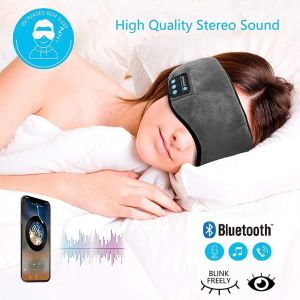 Cuffie Bluetooth Cuffie per dormire Maschera per gli occhi Altoparlanti Microfono