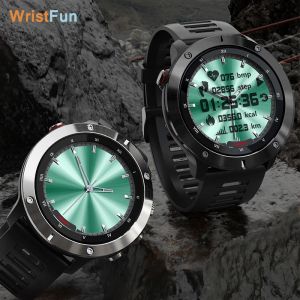 Watches Wristfun Hybrid Smartwatch med transparent display hjärtfrekvensaktivitetsspårningsmeddelanden Meddelande förhandsvisningar Smart Watch