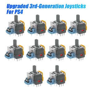 PS4 Joysticks Salonu Elektromanyetik Yüksek Hassas Ayarlanabilir Joysticks için 10 adet 10 adet Joysticks Yükseltildi Kolay Kurulum Kullanımı