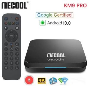 MECOOL KM9 Pro Classic Google Certified Amlogic S905x2 Android 10.0 2G 16G 4K HDR Cast Voice Control Android TV Box Prefix