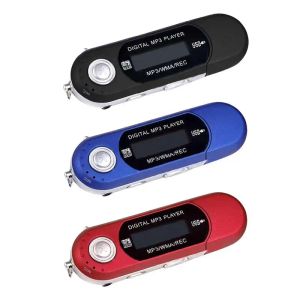 Odtwarzacz mini USB MP3 Music Player Digital LCD Ekran MP3 Player z funkcją radiową FM ładowalną 4G/8G Przenośna muzyka mp3 Walkman