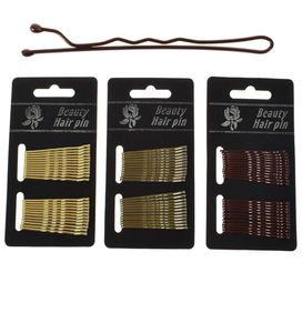 24pcscard Haarspange Damen Haarnadeln Mädchen Haarnadel Lockige Wellenförmige Griffe Frisur Haarnadeln Frauen Bobby Pins Styling Haar Zubehör8758026