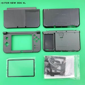 Sprawy pełne obudowy obudowy obudowy dla Nintendo New 3DS XL dla nowego zestawu prędkości obudowy 3DS LL z zestawem przycisków