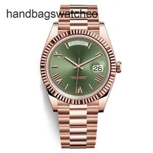 Roless Date 20 Colour Top High Quality Yellow Rose Gold President Face Big Automatic Watch Waterproof Stainless Steel Watches cy