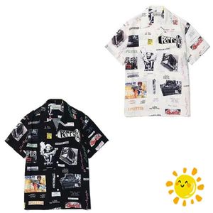 24SS High Quality Shirts Men Women Hawaiian Beach Shirt