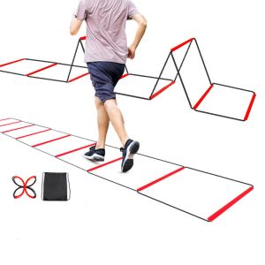 Equipment Multifunctional Sports Speed Ladder Butterfly Agility Ladder Portable Football Youth Coordination Footwork Training Rope Ladder