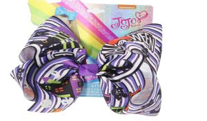 10pcs JOJO SWIA Hair Bows 8 inch large Halloween Bows Clips Boutique Alligator clip H Grosgrain Ribbon Accessories For Girls Baby58840811