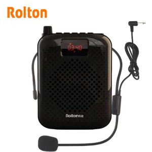 Lautsprecher Rolton K500 Tragbarer Bluetooth-Lautsprecher, Mikrofon, Sprachverstärker, Megafon-Lautsprecher für Verkaufsförderung, Lehranleitung