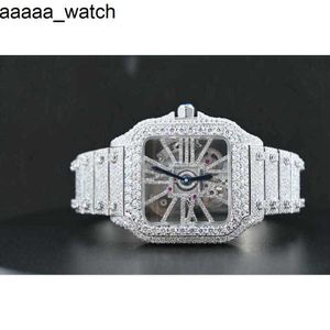 Rrha Carters Diamonds Watch Factory Custom Pass Tt Iced Out Luxury Vvs Moissanite Women Hip Hop