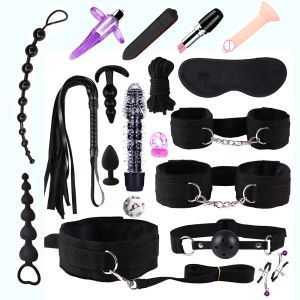 Produkty zabawki seksualne dla kobiet pary sex bondage zestaw kajdanki gier sex gamy dla dorosłych 18 akcesoriów erotycznych