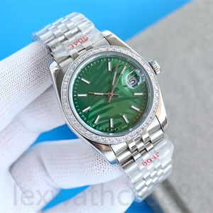 RLX DAY DATE TOP TOP HERS WATCH DESIGNER LOG SERIE DOBBEL Huvudmekanisk klocka 41mm vattentät safirglas baksida transparent rostfritt stål hög kvalitet