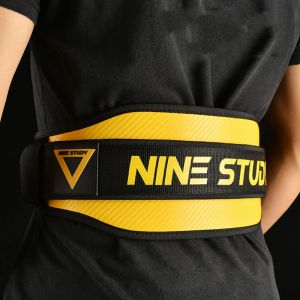 Lyft Viktlyftbälte tillbaka Support Bälte Män i midja Skydd Fitness Training Orthopedics Protection Spine Back Support Belt