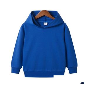 Hoodies Sweatshirts Yeni Moda Çocuk Kazak Sweater Çocuklar Marka Logosu Sıcak Giysiler Plover Sweatshirts Sonbahar Kızlar Açık Saç S oTKBL