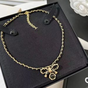 Luxury Necklace Designer Jewelry Wedding Diamond c Letters pendants necklaces for women