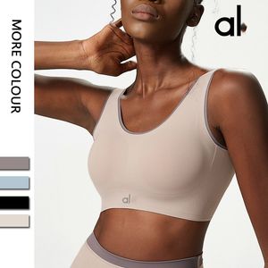 AL Bra Align Yoga Sport High Impact Fitness Seamless Top Gym Women Active Wear Yoga Workout Vest Sports Tops Same Style Hot Sell