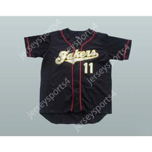 L. MOTODA FAKERS 11 JERSEY DE BEISEBOL QUALQUER NOME OU NÚMERO NOVO Costurado