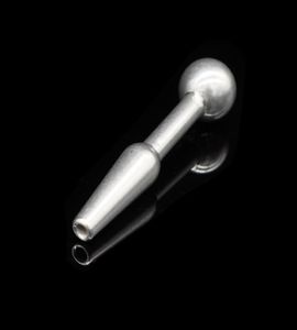 A005 Dilatatori urtrali Acciaio inossidabile Sounding Penis Plug Catetere uretrale Tubo di allungamento Giocattoli del sesso maschile8191038