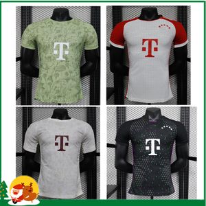 Spelarversion Kane Soccer Jerseys Musiala de Ligt 23 24 Sane Hernandez Bayerns München Gnabry Oktoberfest Muller Davies Kimmich Football Shirt