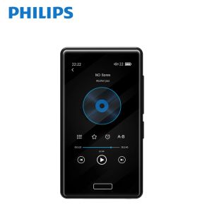 Oyuncu Philips Orijinal Bluetooth Mp3 çalar IPS Dokunmatik Ekran 16GB AB Tekrar