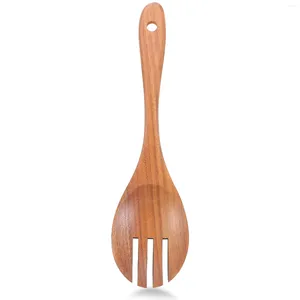 Forchette Insalata Forchetta Acacia Cucchiaio da portata Servitore da cucina Utensile da ceppo Servitori in legno Forniture per la casa