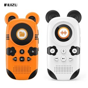 Lettore Nuovo Ruizu X30 X31 Bluetooth 5.0 Lettore MP3 Da 1.5 pollici 16G Mini Leuke MP3 Per Bambini Supporto Tfkaart fm Radio Opname Wekke