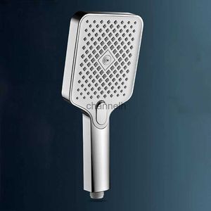 Bathroom Shower Heads 3 speed Adjustable Large Flow Rain Square Head Drenching Mode High Pressure Handheld YQ240228