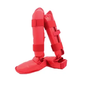 Arte Karate Leg Guard Taekwondo Shin Guard Boxing guanti Protezione del piede gambo uomini Sports calzini per bambini adulti Equipaggiamento di arti marziali