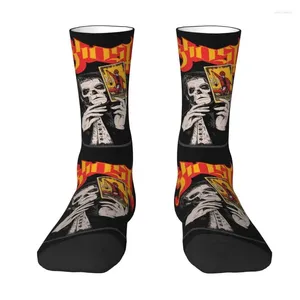 Meias masculinas Impera Maestro Ghost Homens Mulheres Tripulação Unissex Engraçado Impressão 3D Heavy Metal Rock Band Dress