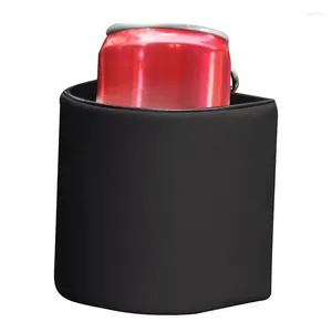 Bilarrangör Air Vent Storage PAG PU Leather Pen Holder Fick Solglasmynt Knyckelkort