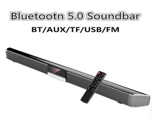 Soundbar 60W TV Sound Bar Wired och Wireless Bluetooth Home Theatre Surround For PC Speaker Music Center5872613