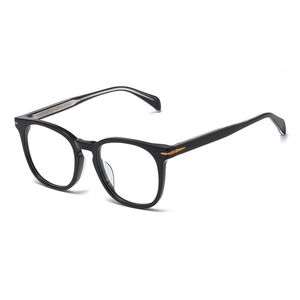 Occhiali da vista per uomo Donna Retro Designer NN-071 Occhiali di moda Montatura in acetato Elasticità dettagliata Piastra per lenti a luce ovale stile ovale con scatola