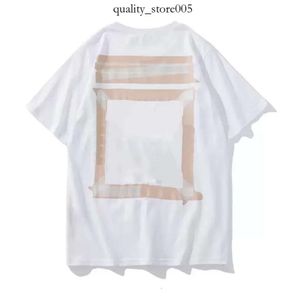 Summer T Shirt Mężczyźni kobiety Deigneff T-Hirt Looe Tee Man Caual Shirt Luksusowe ubranie Off White 907