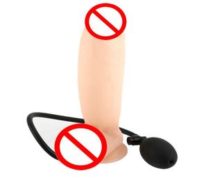 Anal Toys Sex Uppblåsbar dildo realistisk Super Big Size Penis Cock for Women Product Adult Machine1979032