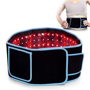 LIPO LASER SLAMN MASKINE BELTS FÖR FAT BURNING EMS Red Light Therapy Infrared LED Lamp Wrap Pad Back midjebältet224N2407777