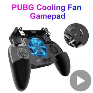 Joysticks Game Pad Mobile L1 R1 Joystick för iPhone Android -smarttelefon Mobiltelefon Gamepad på JoyPad Trigger PUBG PABG PUPG PABGA GRATIS Fire