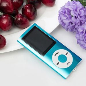 Плееры Hi-Fi Mini Mp3-плеер Музыкальный спортивный Walkman с наушниками FM-радио 1,8-дюймовый Tft ЖК-экран Поддержка 16 ГБ 32 ГБ 64 ГБ Micro SD TF-карта