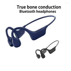 Benledning vattentäta hörlurar IPX7 Bluetooth 5.0 Trådlösa sportörlurar 32 GB/MP3 Musikspelares headset för löpning