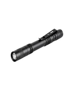 Hela XPE LED -ficklampor Utomhus Pocket Portable Torch Lamp 1 Mode 300lm Pen Ljus Vattentät penna med penna Clip3475479