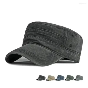 ボールキャップ2024夏の空白の黒い野球の帽子男性用のケースミリテア女性Gorra Militar Army Snapbackキャップ56-62cm