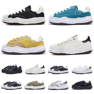 Designer-Schuhe Sneakers Maison Mihara mmy Yasuhiro Designer-Schuhe Sneakers Schwarz Weiß Grau Blau Gelb Grau Beige Damen Herren Trainer Plateauschuhe Größe 36-45