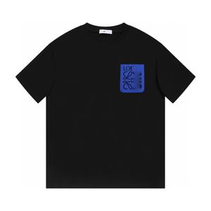 Designer-Herrenmode-Trend-T-Shirt mit Farbverlaufsdesign, kurzärmeliges Baumwollhemd für den täglichen Gebrauch, lässiges Herren-Poloshirt mit lockerer Version