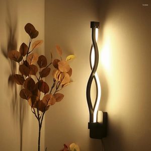 Wall Lamp AC 85-265V / 50-60Hz LEDs Bedside Sconces 16W Vanity Lights Modern Bathroom D-resser Mirror Front Light Bedroom