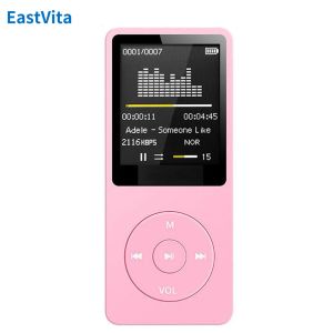 Odtwarzacz Bluetooth Compatybilny odtwarzacz muzyki mp3 pozbawiony przenośny radio FM Zewnętrzny Ultrathin Student Sports Walkman Mp3 Player Recorder