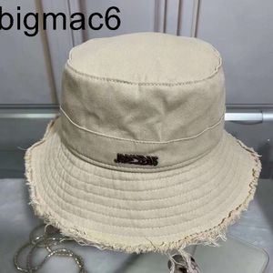 2024bredden Brim Hatts Bucket Jac Hat Suede Fabric Fashion Stripe Brand Designer Grid Women Nylon Autumn Spring Fappable Fisherman Sun Jacemus Cap Travel