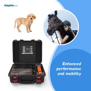 Máquina portátil de teoria de ondas de choque veterinária, cavalo, terapia por ondas de choque, alívio da dor