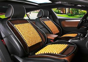 Universal Masaż drewniane koraliki okładki fotelików samochodowych chłodzenie poduszka Mata Sezon drewniany Cool Pad Covers2655351