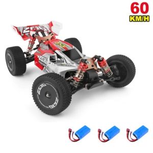 Autos WLtoys 144001 A959B Racing RC Auto 70 KM/H 2,4G 4WD Elektrisches Hochgeschwindigkeitsauto OffRoad Drift Fernbedienung Spielzeug für Kinder