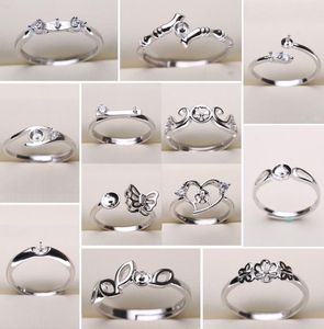 DIY-Perlen-Ringfassungen, 925-Splitter-Ringfassungen, 20 Stile, DIY-Ringe, verstellbare Größe, Schmuckfassungen, Weihnachts-Statement-Schmuck6469738